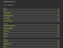 Tablet Screenshot of digitalbytes.in